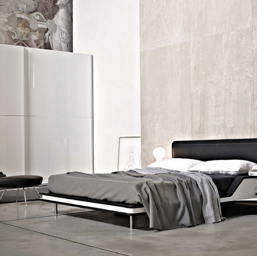 Letto con testiera Ayrton di Estel