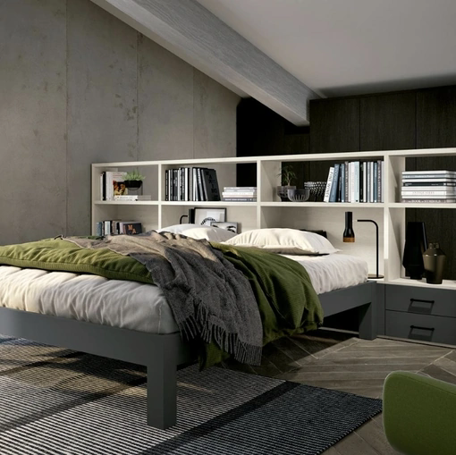 Libreria bifacciale Composizione 19 di Ferrimobili