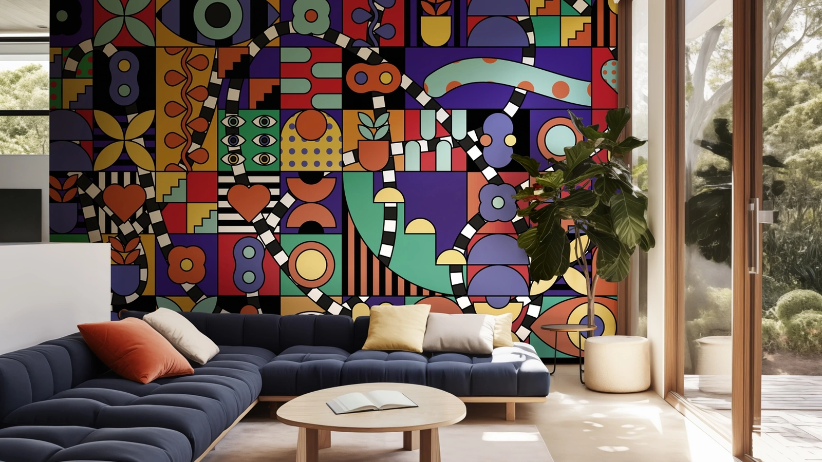 Carta da parati BauAhhh! di Spaghetti Wall