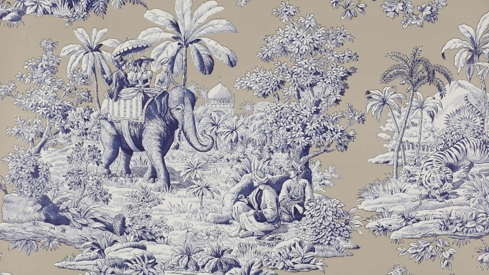 Carta da parati Bengale di Manuel Canovas