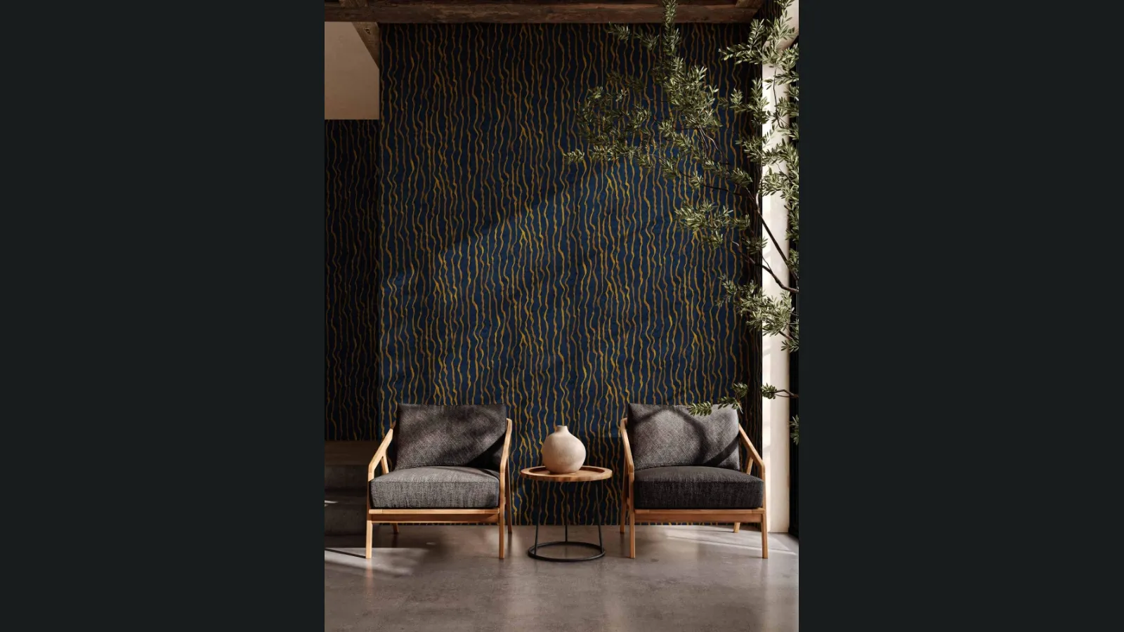 Carta da parati Calligraphy di Larsen