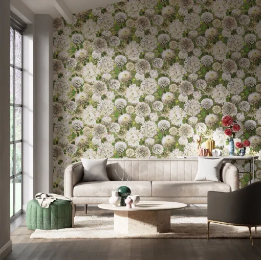 Carta da parati Dahlia di Larsen