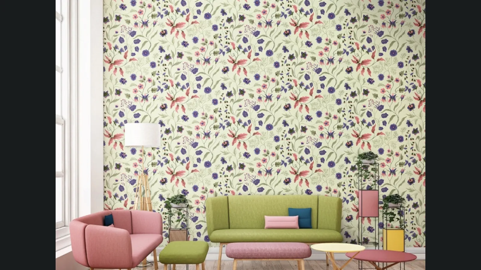 Carta da parati Fiordaliso di Larsen