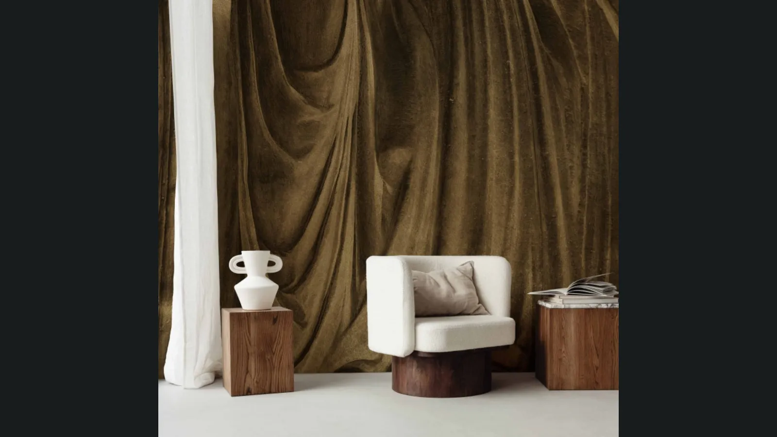 Carta da parati Fold di Larsen