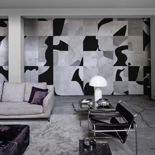 Carta da parati Forms di Spaghetti Wall