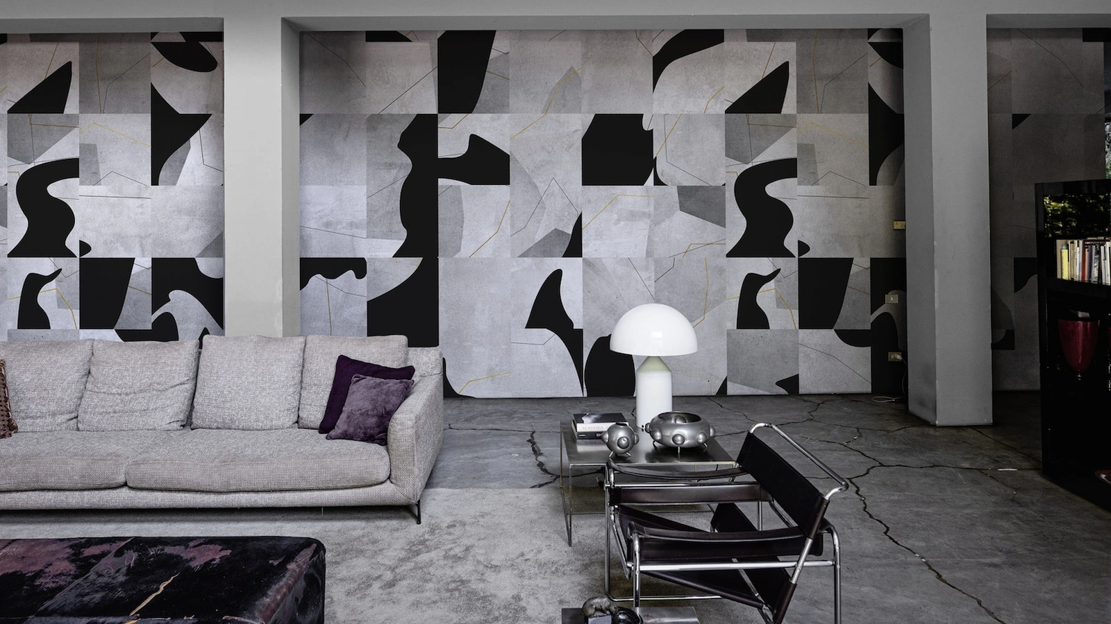 Carta da parati Forms di Spaghetti Wall