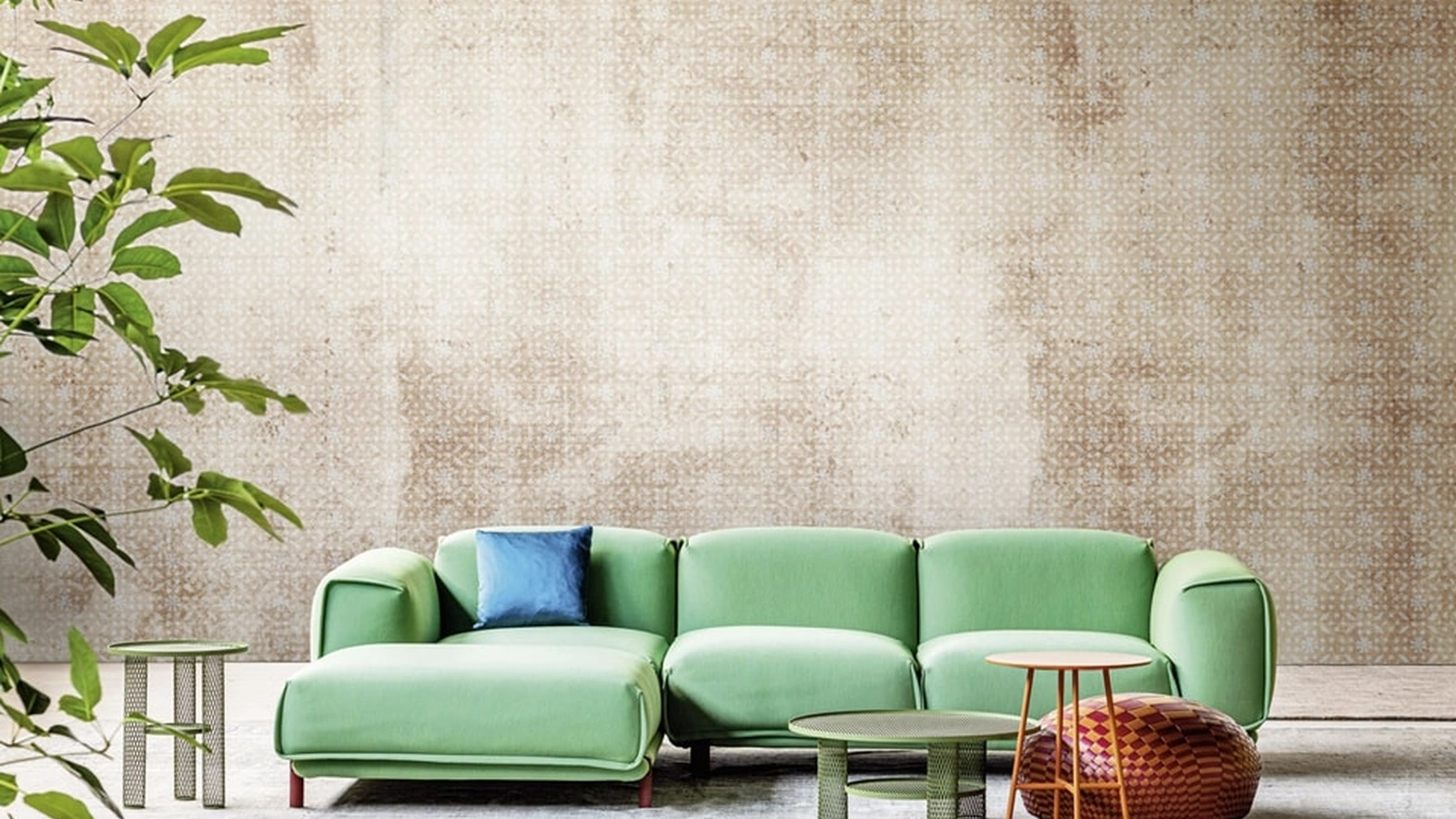 Carta da parati Impress di Spaghetti Wall