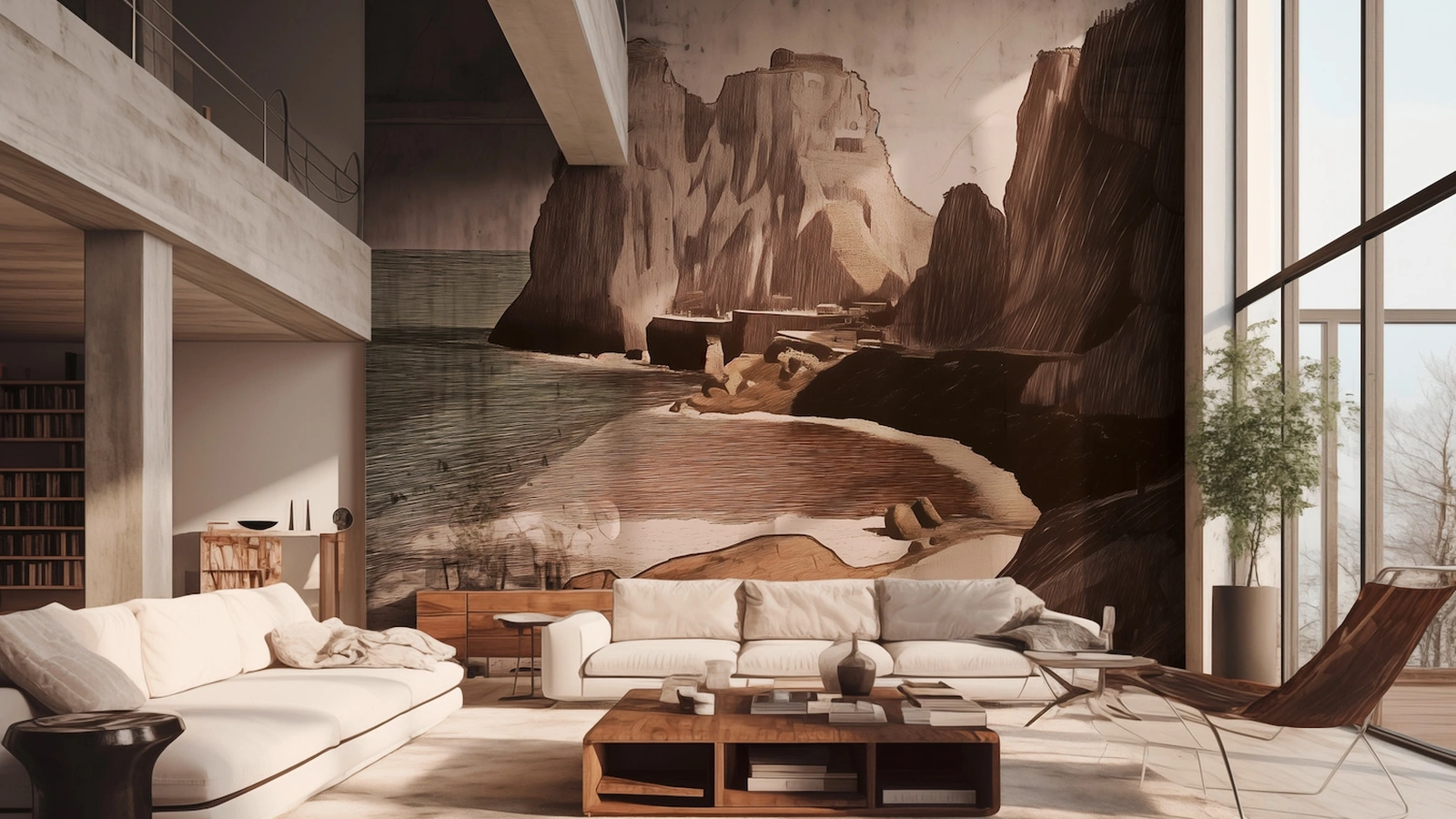 Carta da parati Isole Flegree di Spaghetti Wall