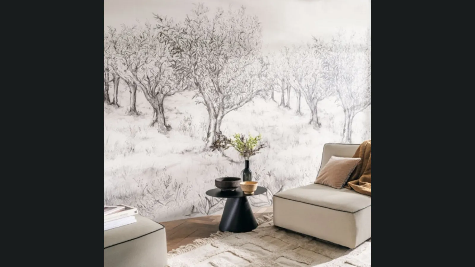 Carta da parati Lauris di Larsen