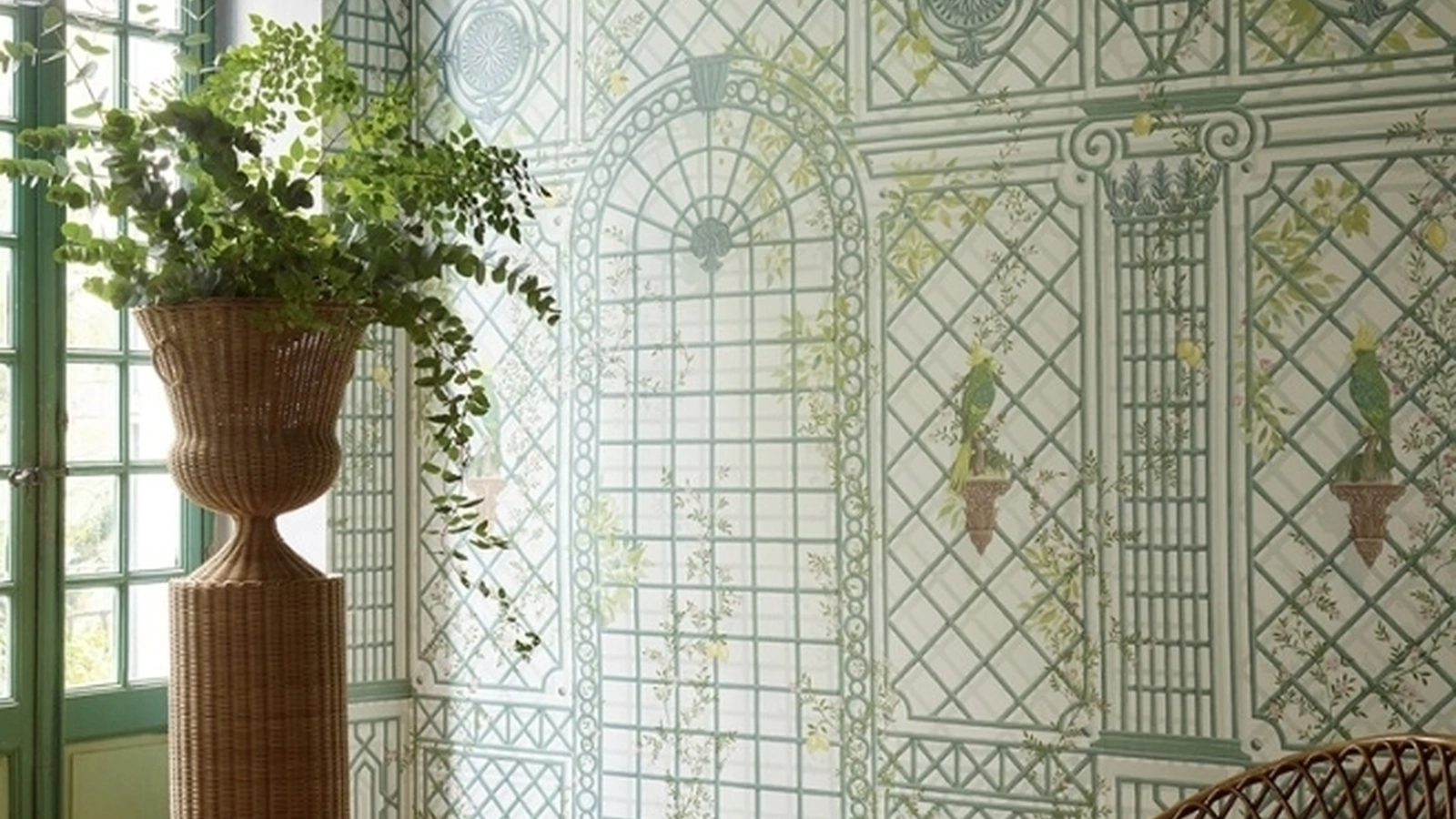 Carta da parati L'Orangerie di Manuel Canovas