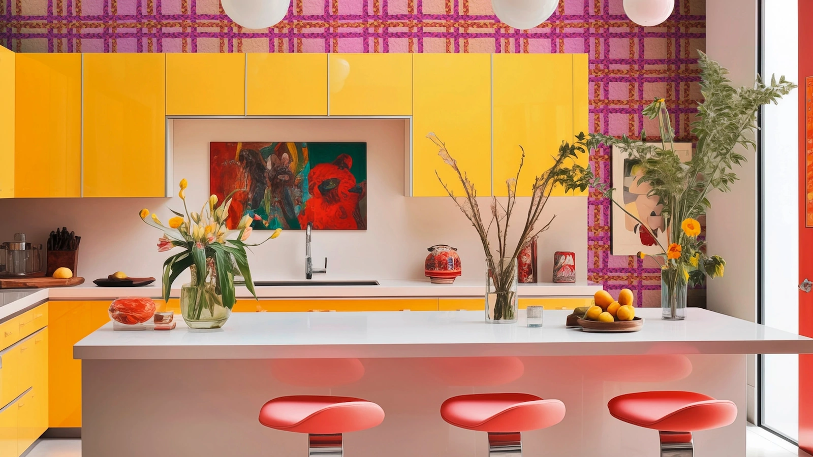 Carta da parati Making Knots di Spaghetti Wall