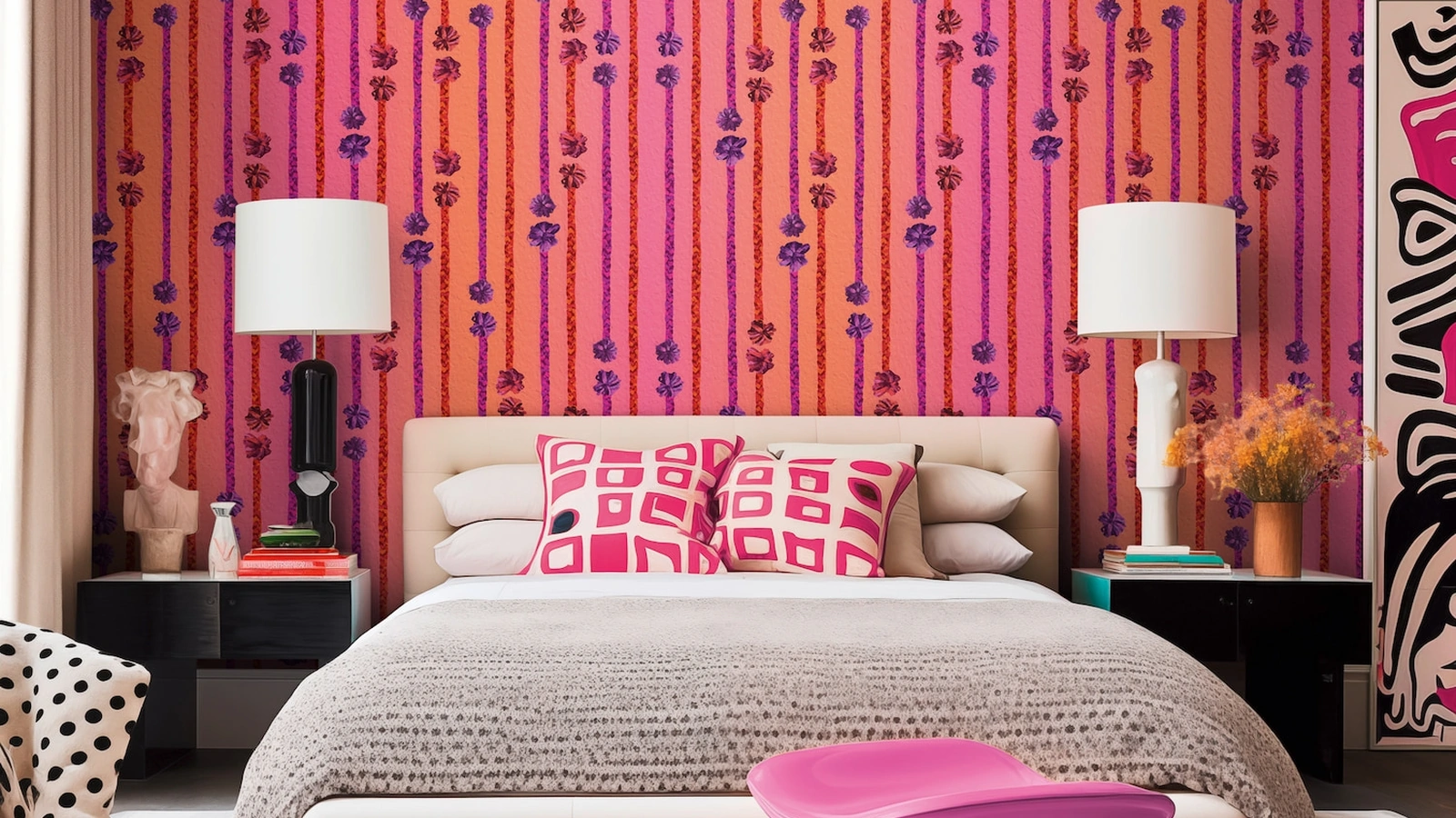 Carta da parati Making Knots di Spaghetti Wall