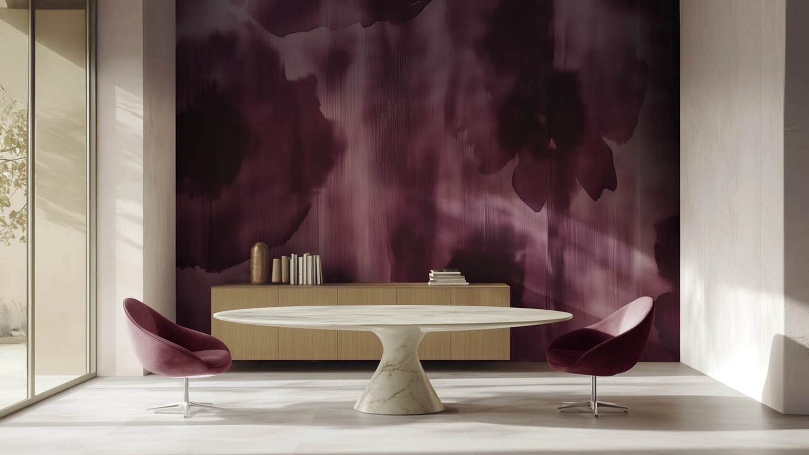 Carta da parati Maxi flora di Spaghetti Wall