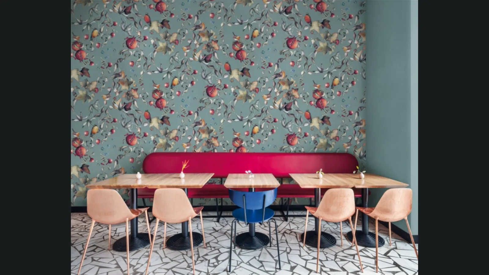 Carta da parati Melograno di Larsen