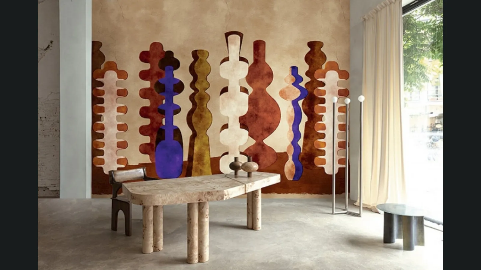 Carta da parati Potteries di Larsen