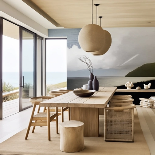 Carta da parati Procida di Spaghetti Wall