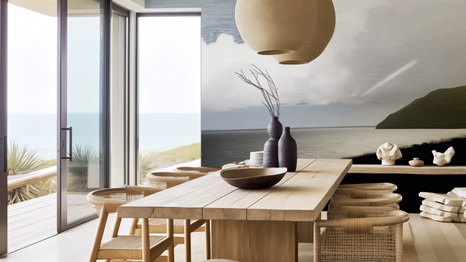 Carta da parati Procida di Spaghetti Wall