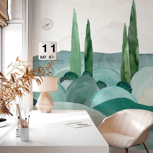 Carta da parati Provence di Larsen