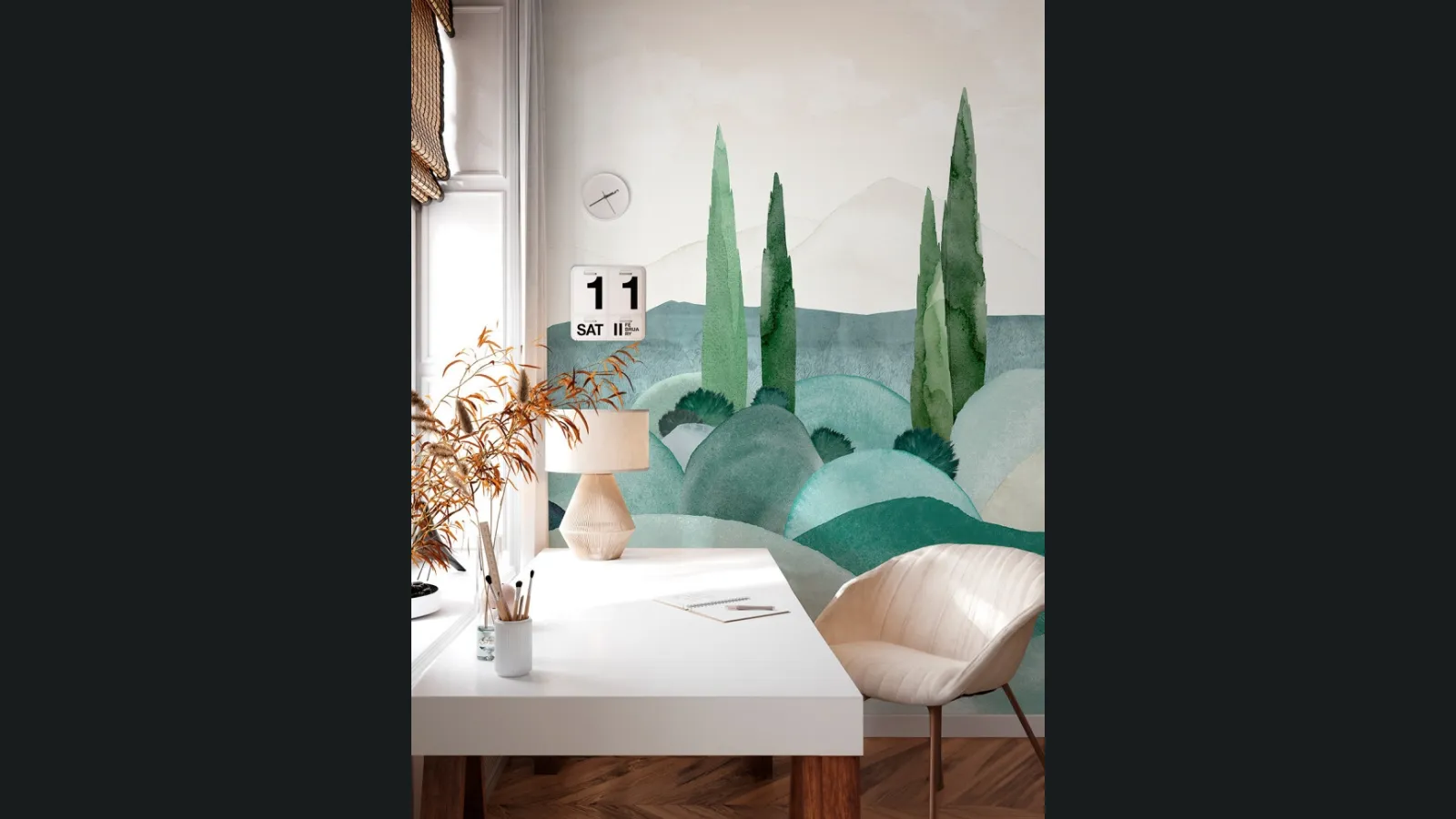 Carta da parati Provence di Larsen