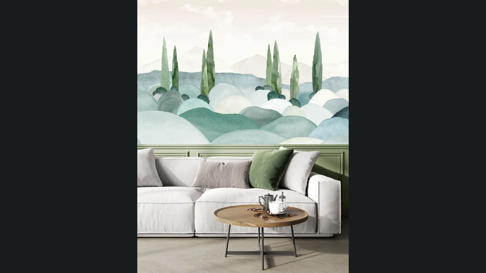 Carta da parati Provence di Larsen