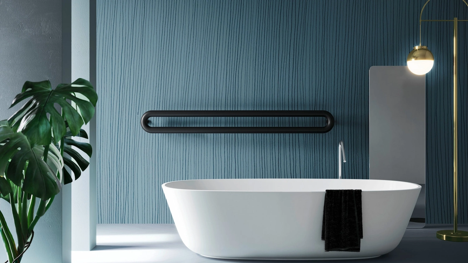 Carta da parati Righe Incerte di Spaghetti Wall