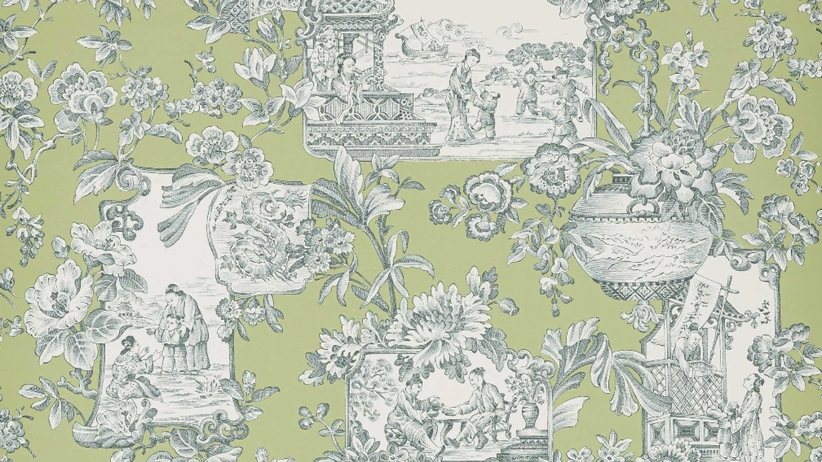 Carta da parati Sansha di Manuel Canovas