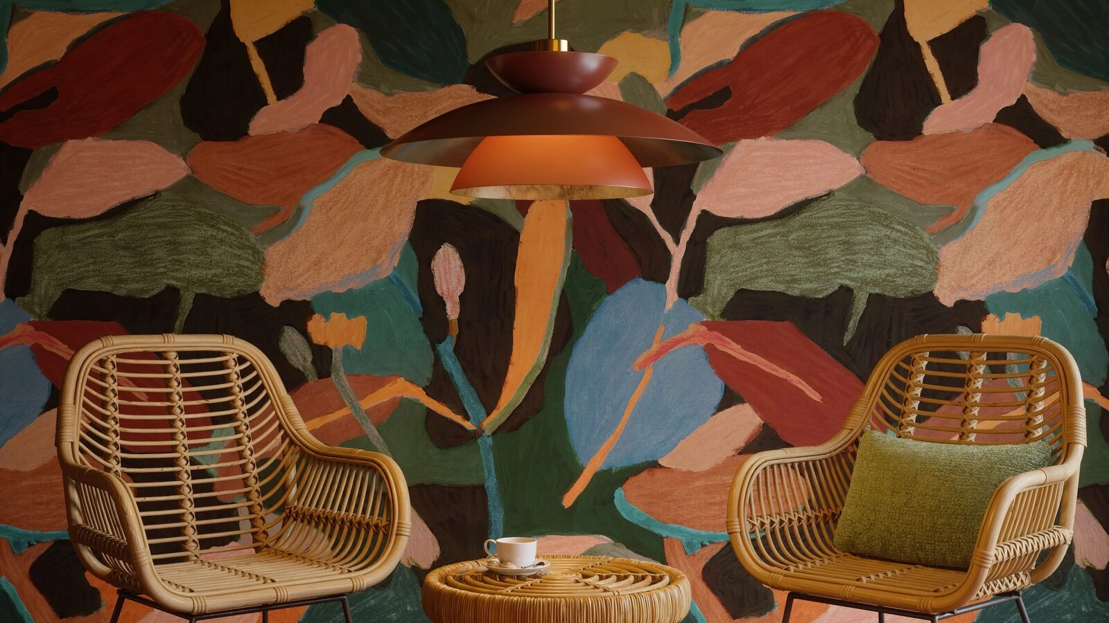 Carta da parati Tagua Wallpaper di Christian Fischbacher