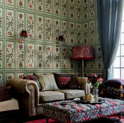 Carta da parati Tyrolean Panel di Larsen