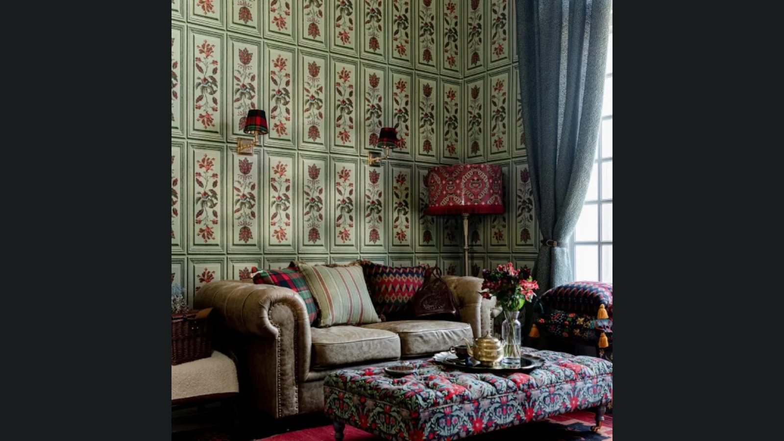 Carta da parati Tyrolean Panel di Larsen