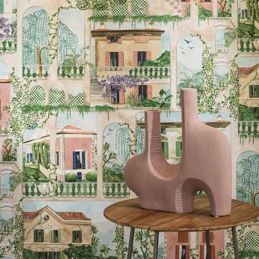 Carta da parati Villa Como di Larsen