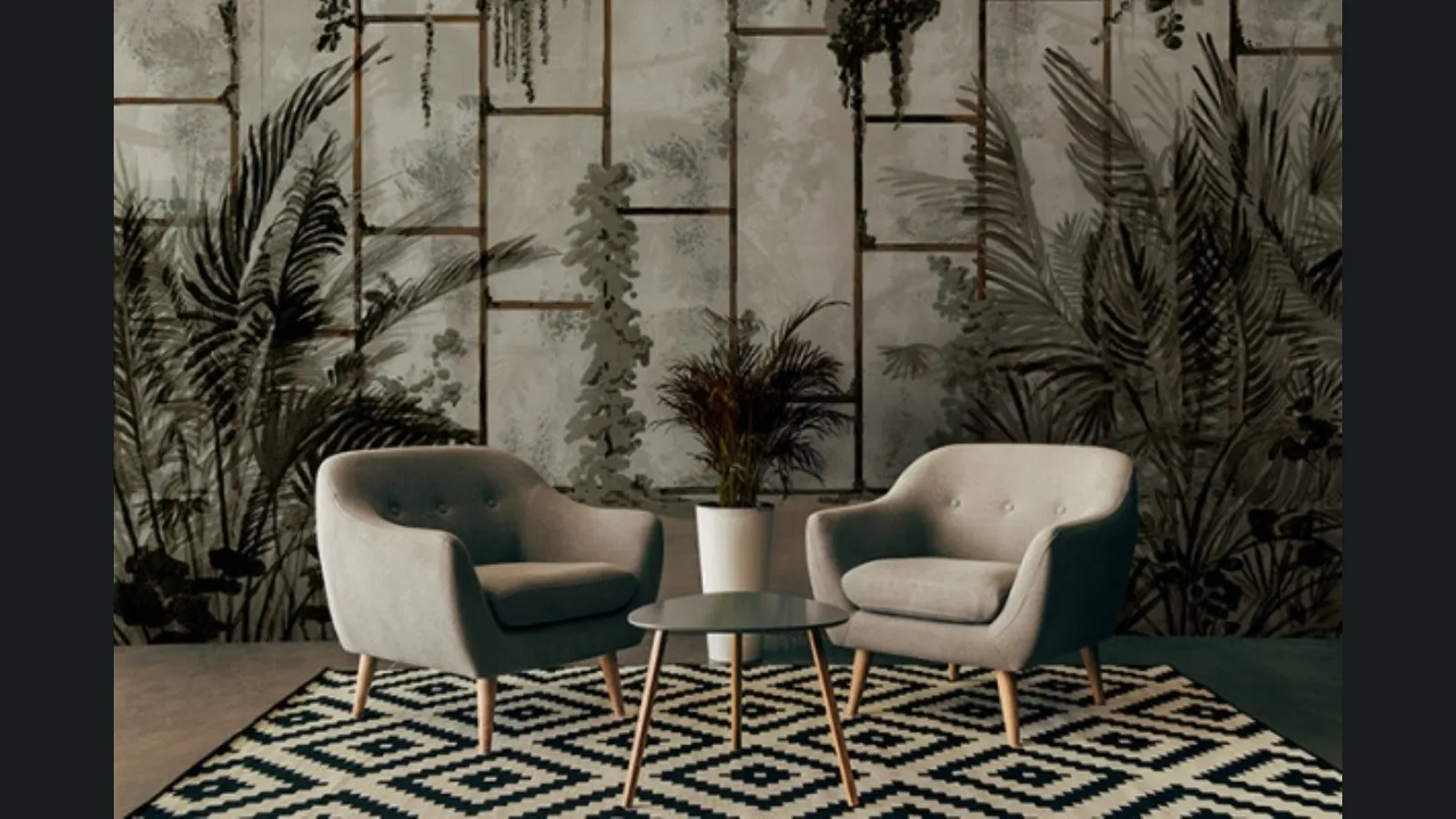 Carta da parati Vivero di Larsen