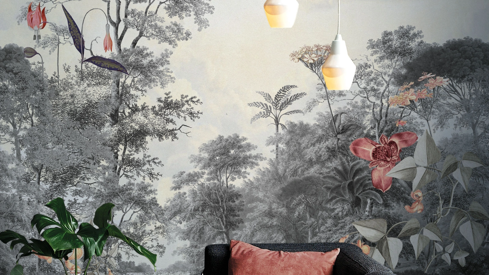 Carta da parati Newtopia Wallpaper di Christian Fischbacher