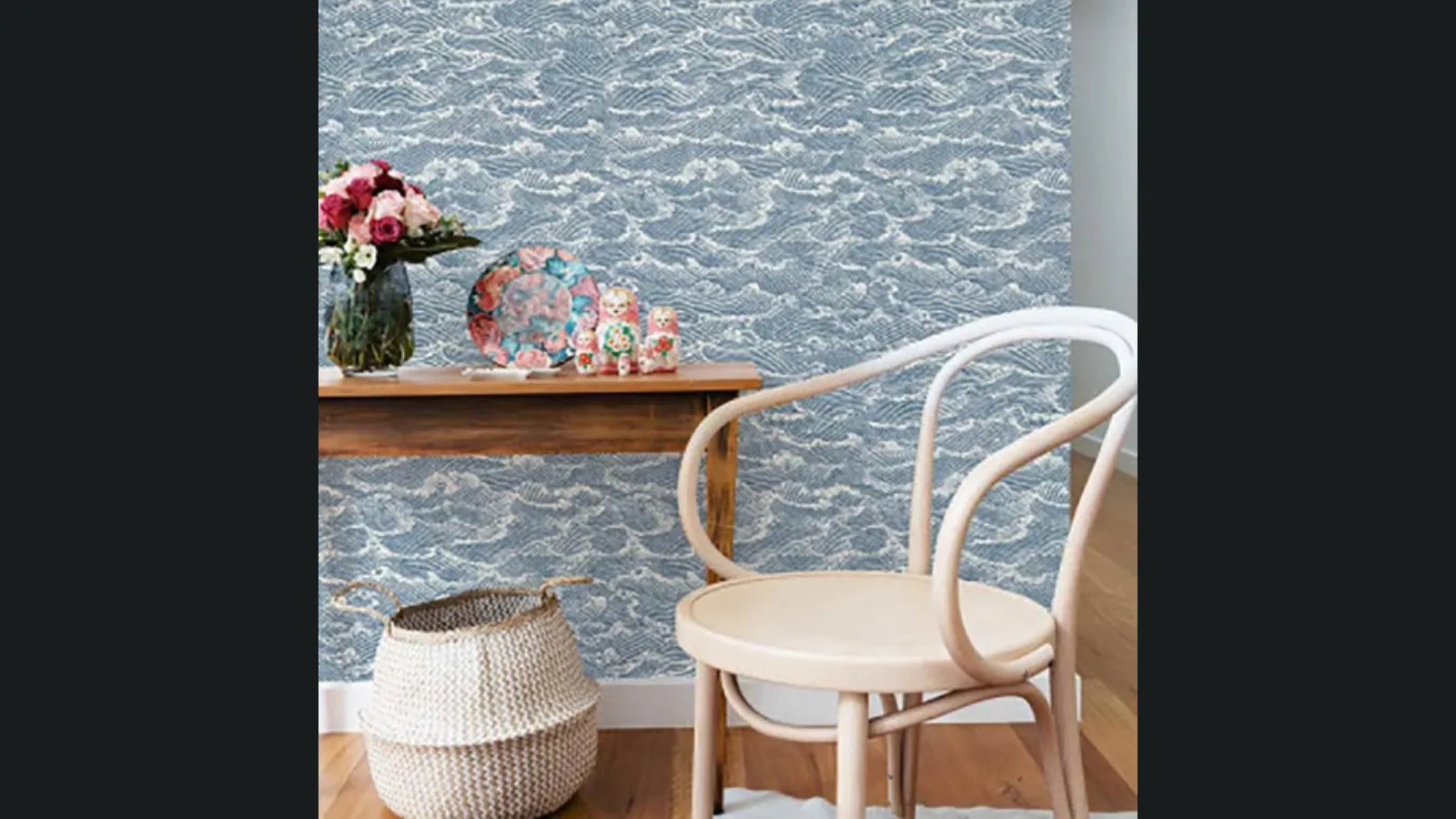 Carta da parati Waves di Larsen