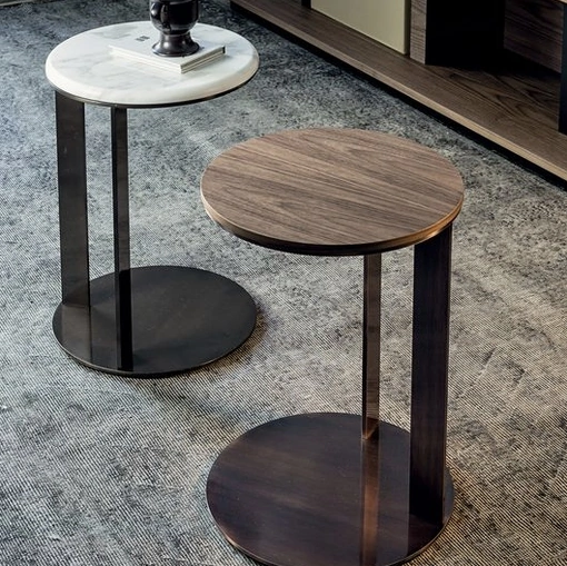 Tavolino in legno o marmo Abaco di Vibieffe