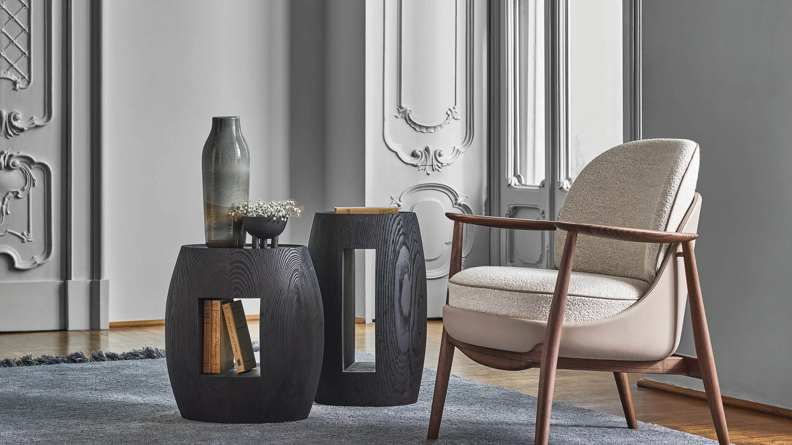 Tavolini Bold in legno di Porada