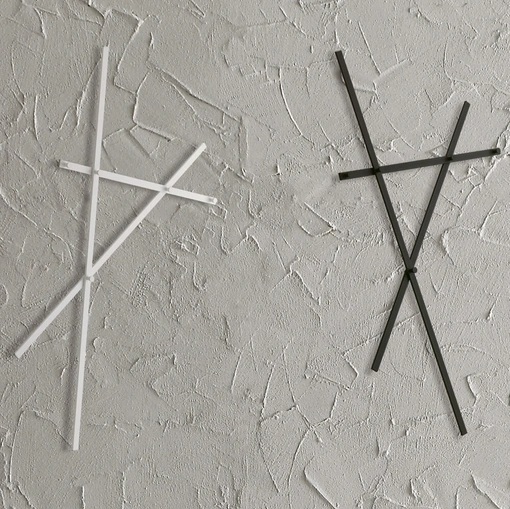 Appendiabiti Cross in metallo verniciato di Ponti Terenghi