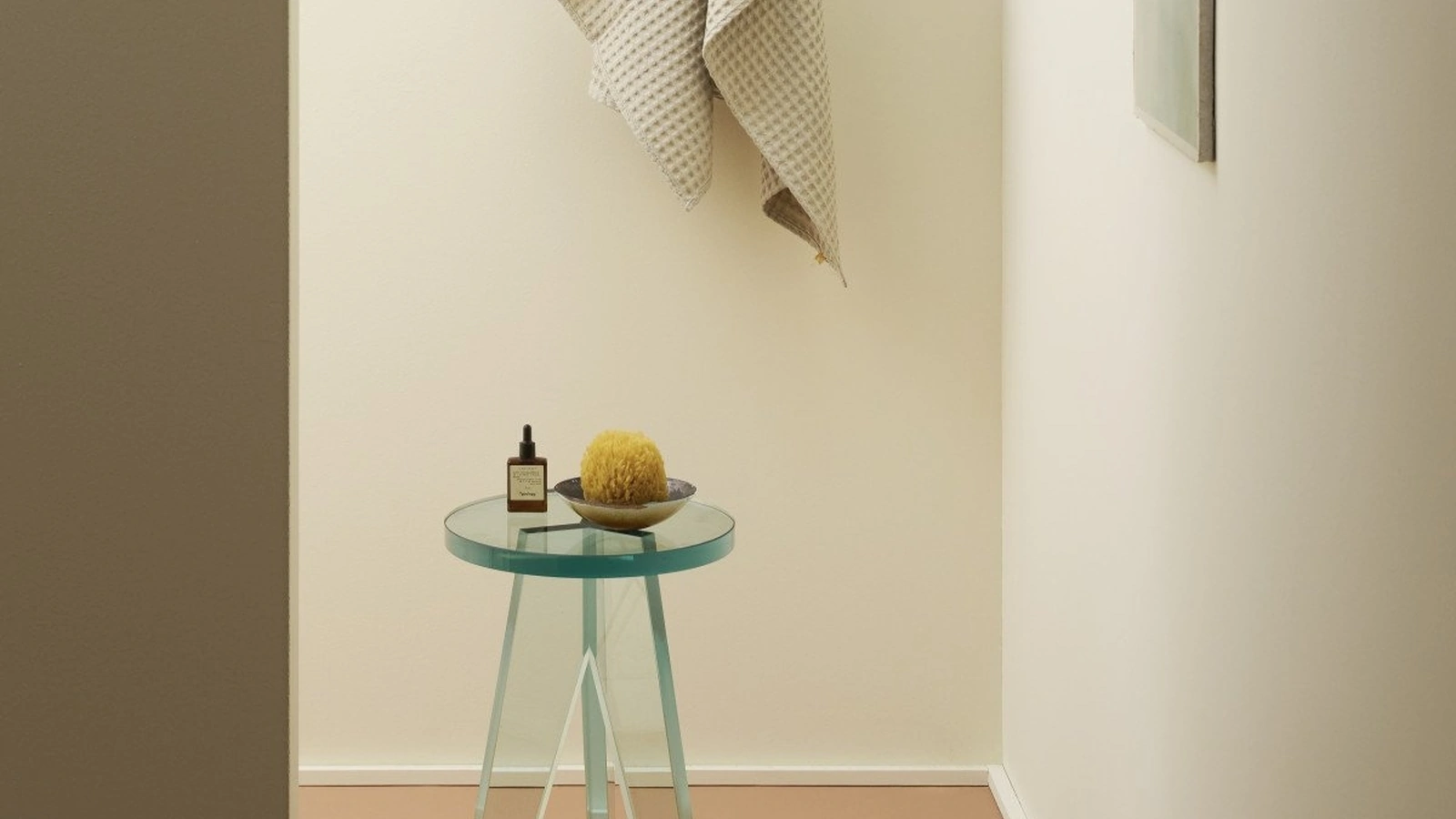 Tavolino Crystal Stool di Glas Italia