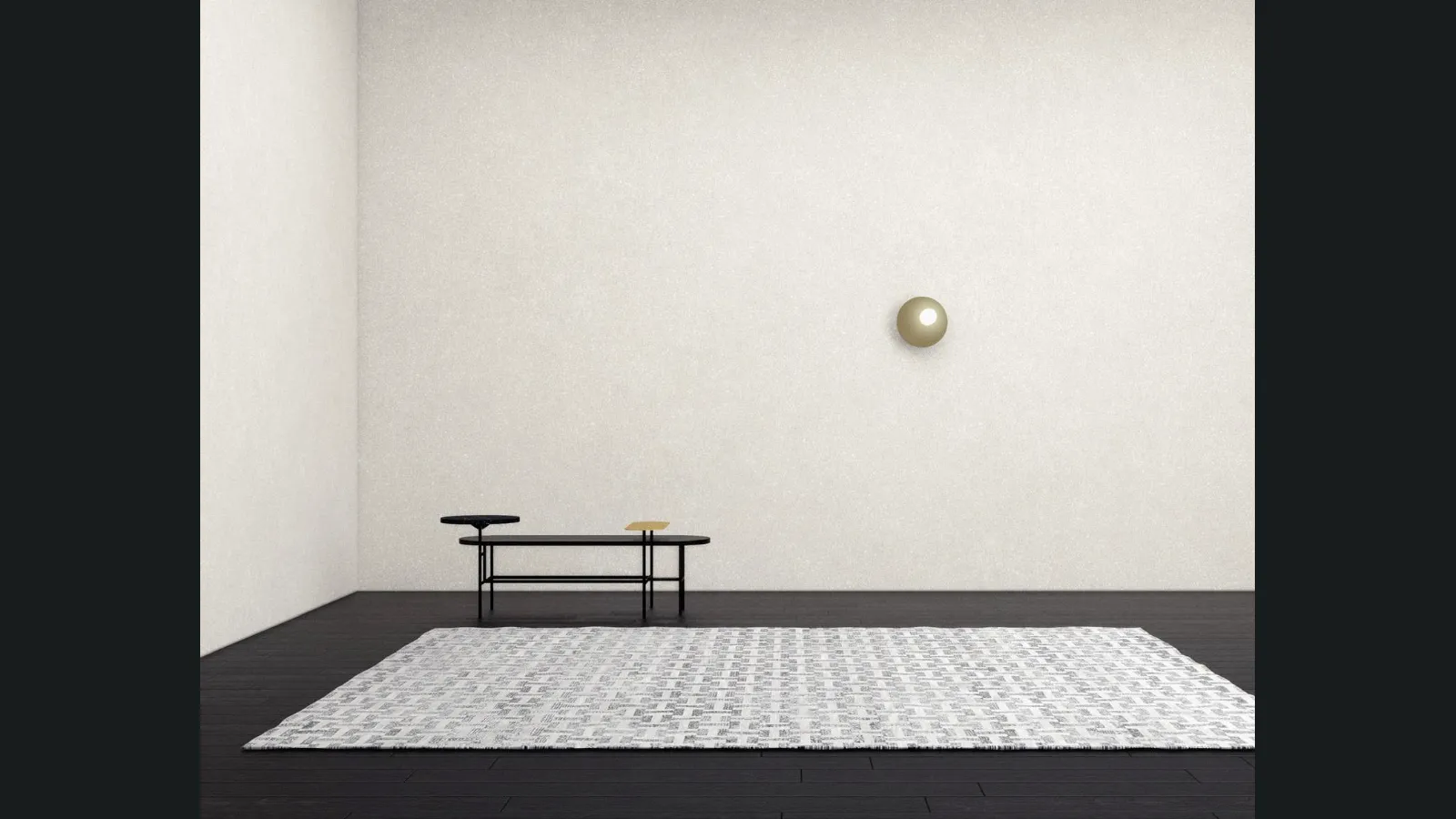 Tappeto Decò Jige Silver di Sirecom