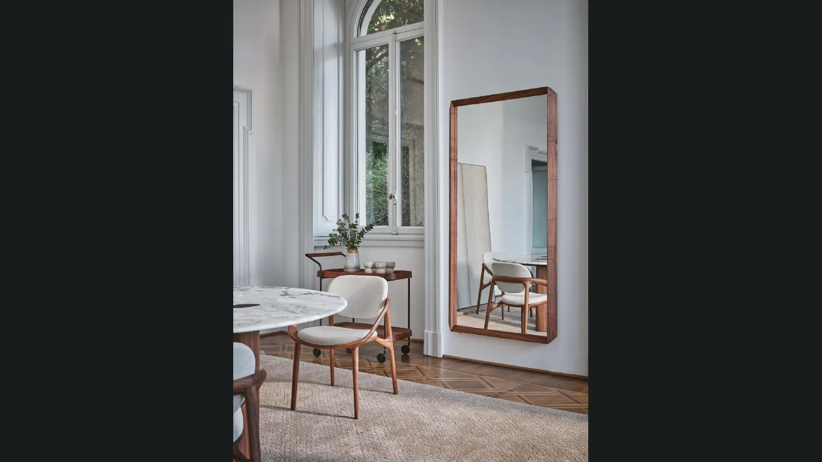 Specchio Fortyfive di Porada