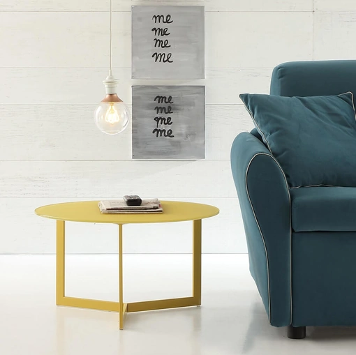 Tavolino in cristallo Joker di Ponti Terenghi