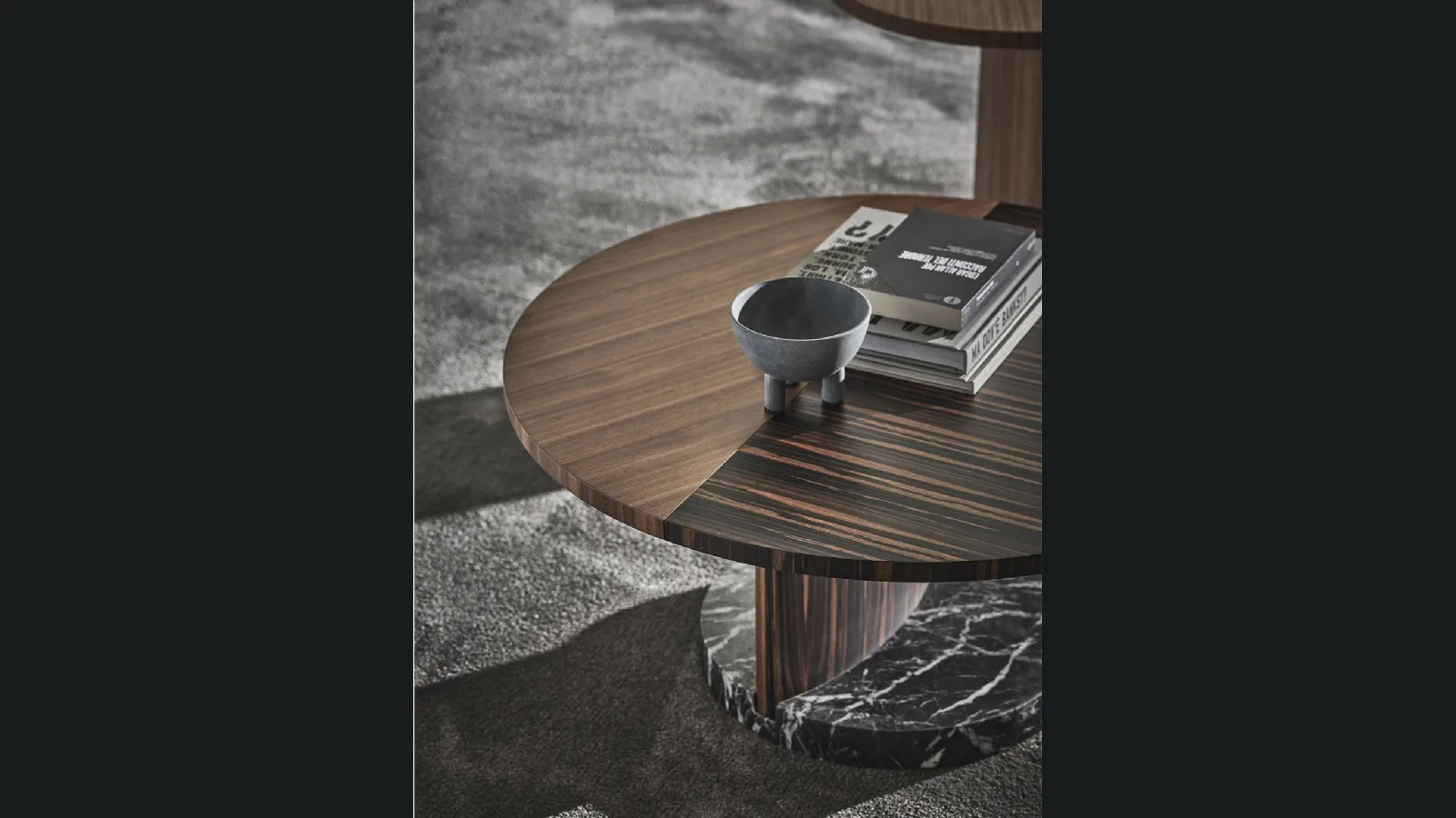 Tavolini tondi Leaf di Porada