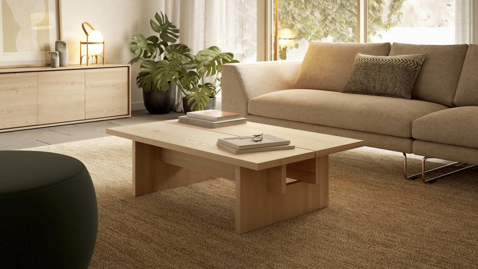 Tavolino Leiho Coffee Table di Treku