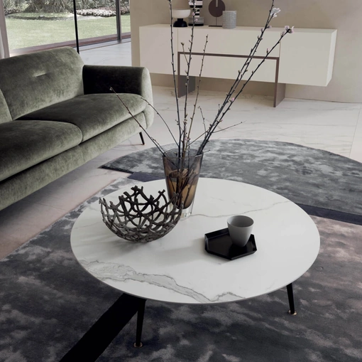 Tavolino rotondo Olive di Presotto