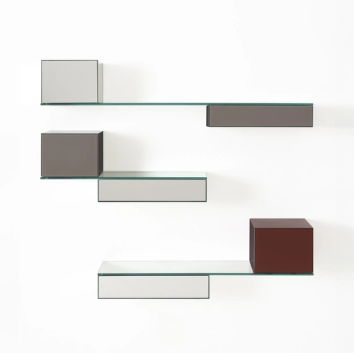 Mensole Ollie Wall Unit di Glas Italia