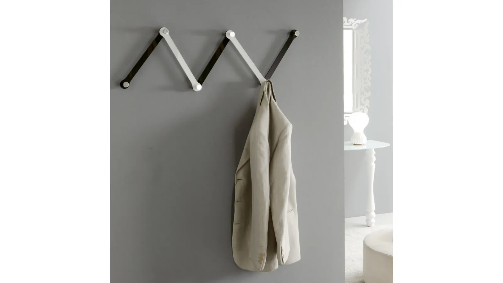 Appendiabiti Bobi in plexiglass di Ponti Terenghi