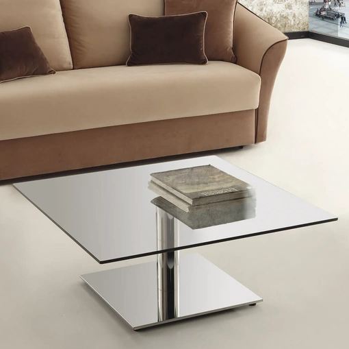 Tavolino in cristallo Erik di Ponti Terenghi