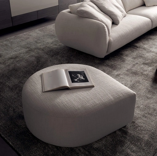 Pouf Drop in tessuto di Presotto