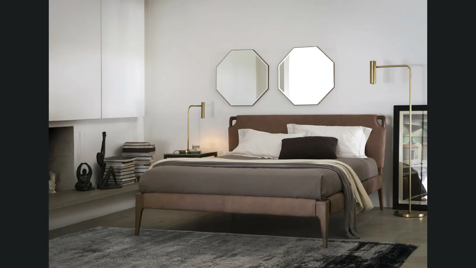 Tappeto Riflessi Luce Antracite di Sirecom