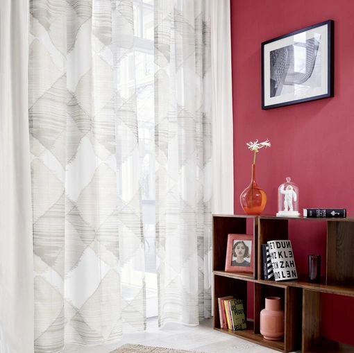 Tenda con stampa geometrica Scale di Ado