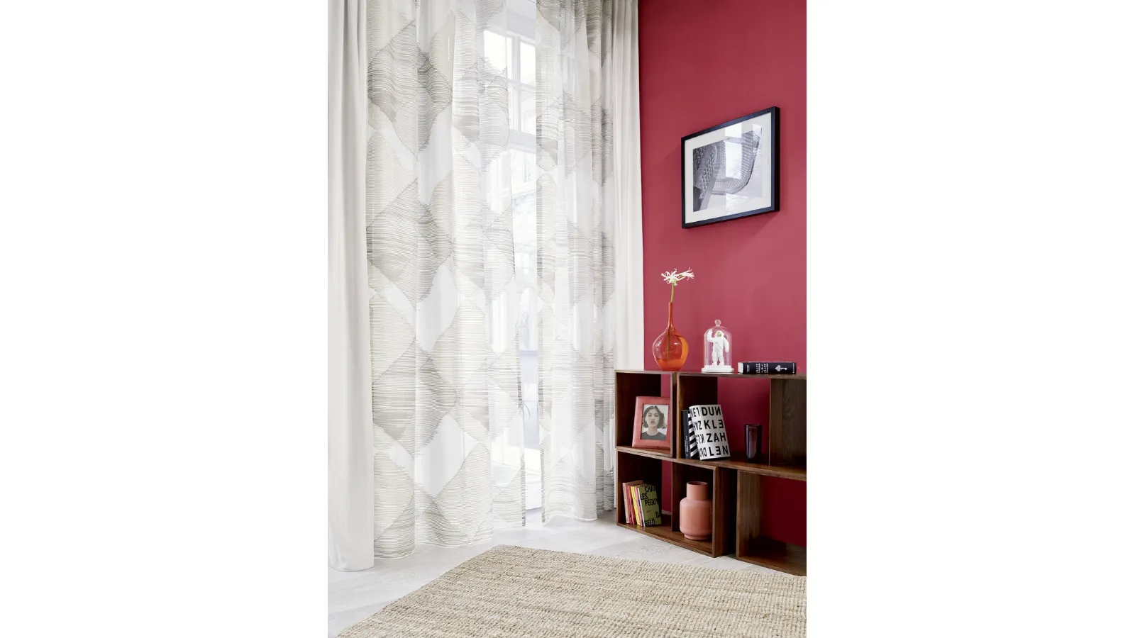 Tenda con stampa geometrica Scale di Ado